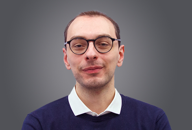 Picture of Federico Foria, Head of Geotechnics in the Geology and Hydraulics Department at ETS