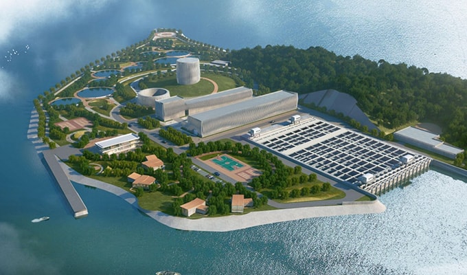 Rendering Application of BIM Technology to Ultra-deep Water Transmission Tunnel in Pearl River Delta